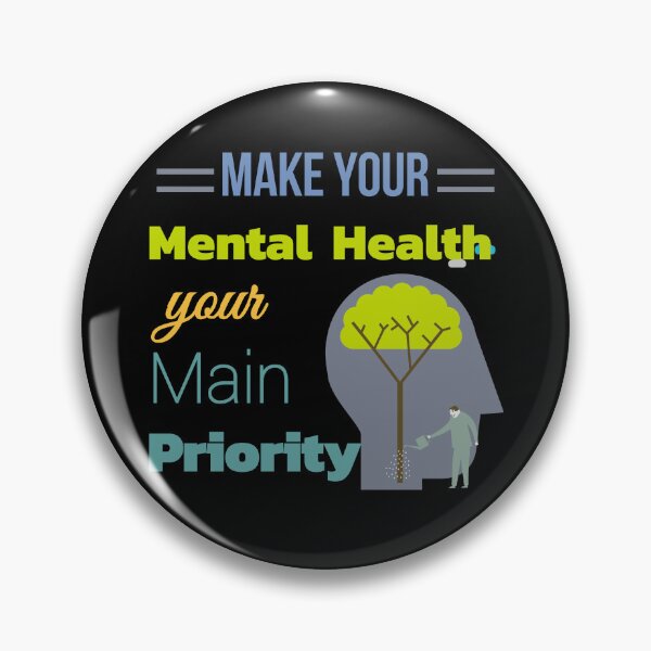 Item preview, Make Your Mental Health Your Main Priority designed and sold by Kimchi-style-.