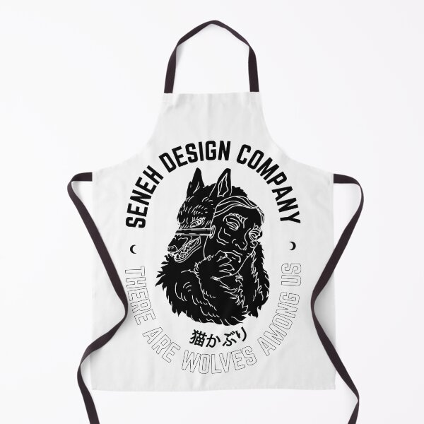 Item preview, Wolf Hiding Behind Mask | Seneh Design Co. designed and sold by SenehDesignCo.