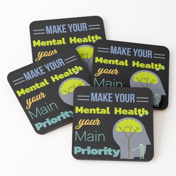 Item preview, Make Your Mental Health Your Main Priority designed and sold by Kimchi-style-.