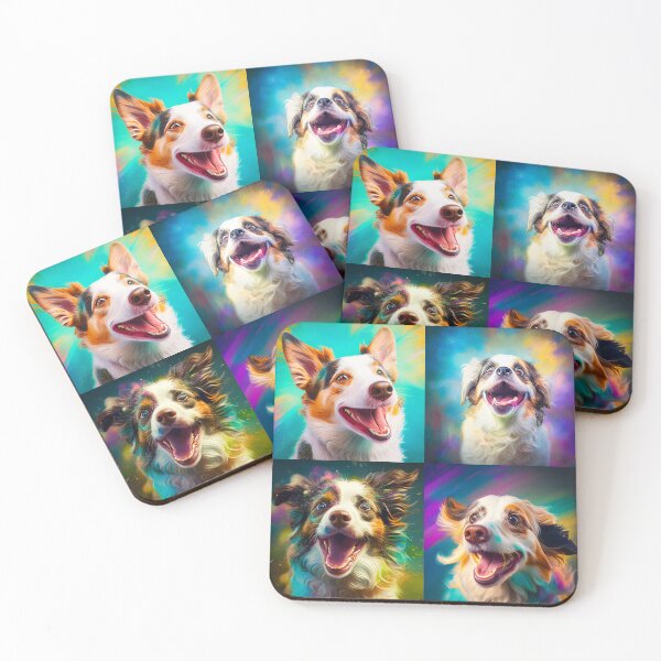Item preview, Canine Celebration: A Happy Dog Masterpiece designed and sold by artbankai.