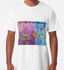 Die Karte der Mathematik Longshirt