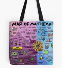 The Map of Mathematics Tote Bag