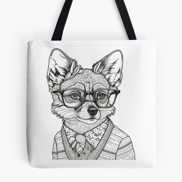 Item preview, Fox human style Smart Fox with Glasses & Suit designed and sold by MaxEXP.