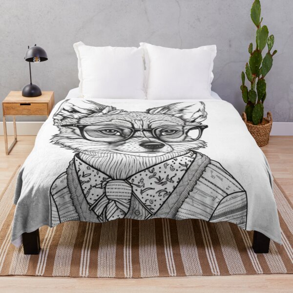 Item preview, Fox human style Smart Fox with Glasses & Suit designed and sold by MaxEXP.
