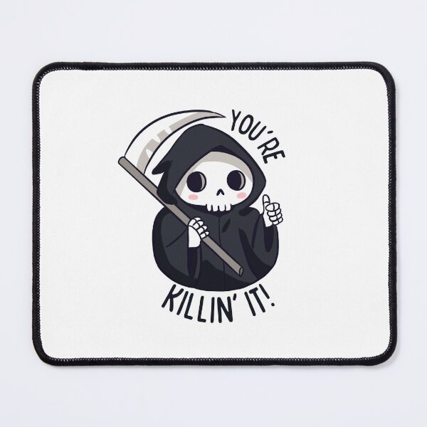 Item preview, Funny Grim Reaper - you're killin' it! designed and sold by Yarafantasyart.