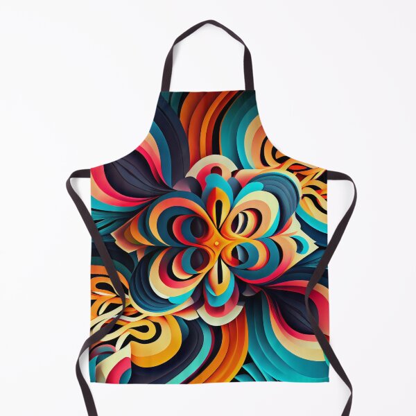 Aperçu de l'œuvre Vivid Pattern Digital Painting créée et vendue par CodeAndColors.