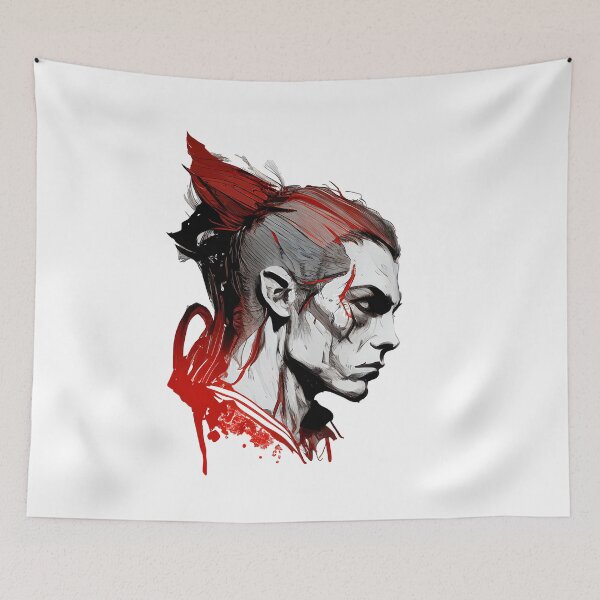 Item preview, Head of Samurai designed and sold by ShadowAndSlate.