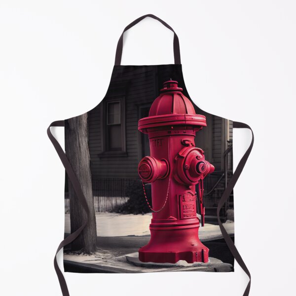 Artikelvorschau, The Power of Red Leverage and Hydrant in Tones Digital Painting entworfen und verkauft von CodeAndColors.