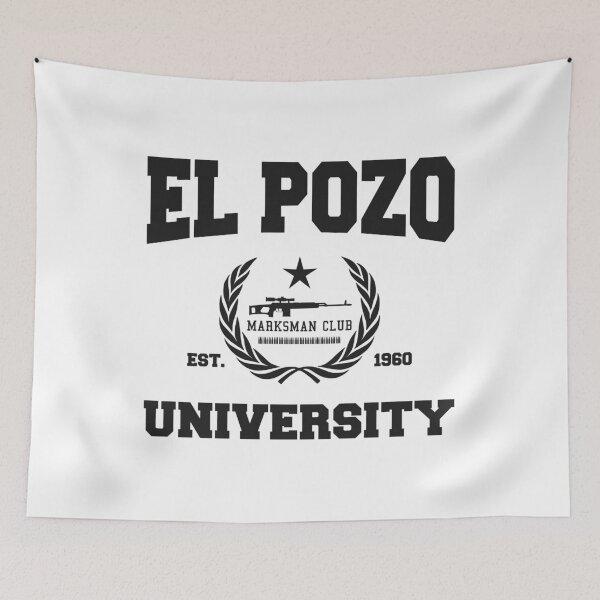 Item preview, El Pozo University Marksman Club PUBG designed and sold by Essenti4lgoods.