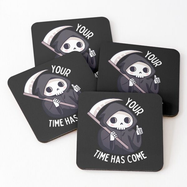 Item preview, Funny Grim Reaper - your time has come  designed and sold by Yarafantasyart.