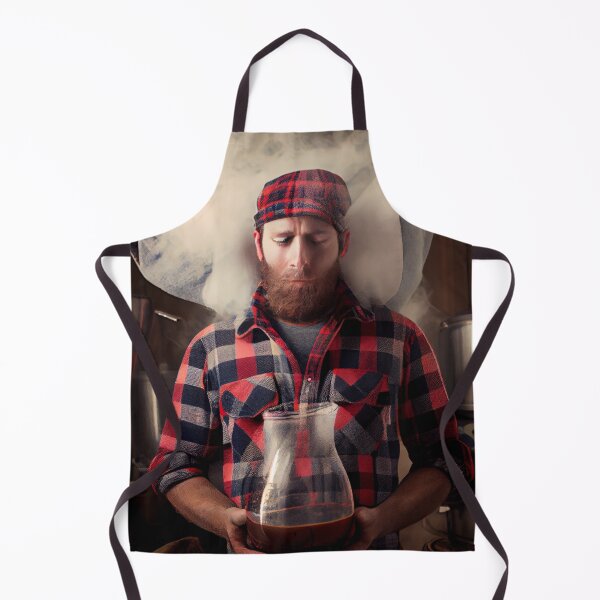 Item preview, Brewing in Flannel Digital Painting designed and sold by CodeAndColors.