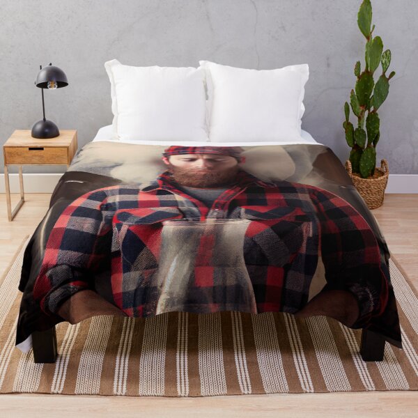 Item preview, Brewing in Flannel Digital Painting designed and sold by CodeAndColors.