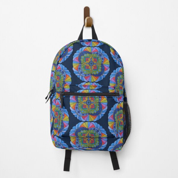 Item preview, Star Burst Rainbow Mandala designed and sold by AmeUmiShop.
