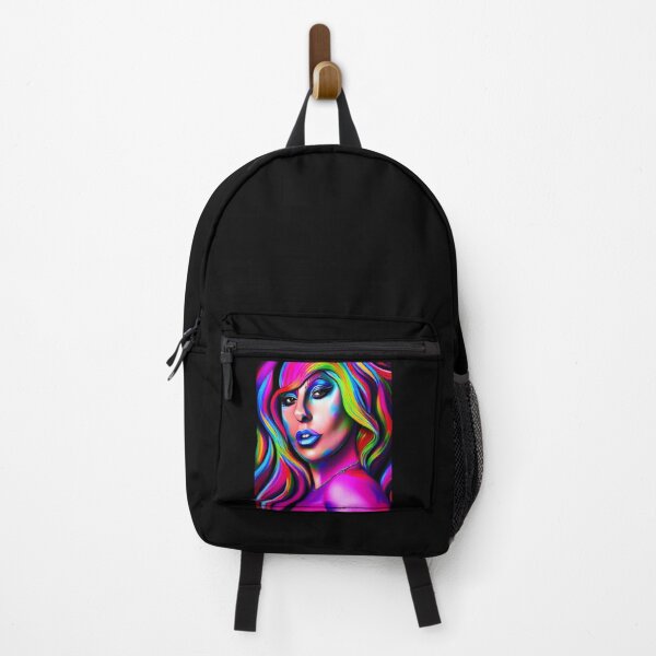 Item preview, Beautiful woman in colorful hologram style - rainbow colors designed and sold by Dalive.