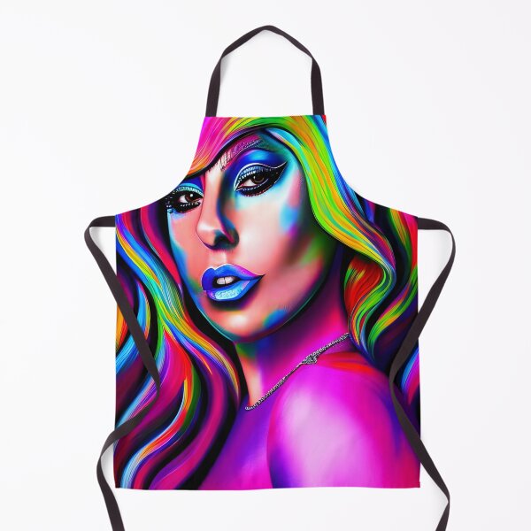 Item preview, Beautiful woman in colorful hologram style - rainbow colors designed and sold by Dalive.
