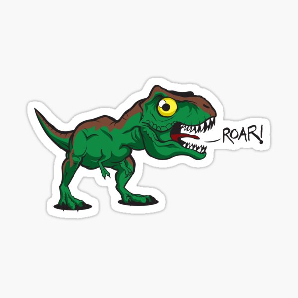 Item preview, Tiny Cute Cartoon Trex designed and sold by beanarts.