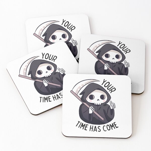 Item preview, Funny Grim Reaper - your time has come  designed and sold by Yarafantasyart.