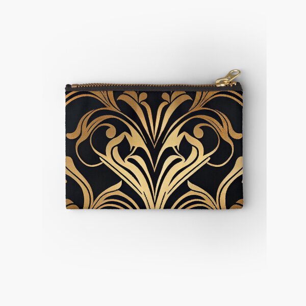 Item preview, Monochromatic Hollywood Regency Pattern Digital Painting designed and sold by CodeAndColors.