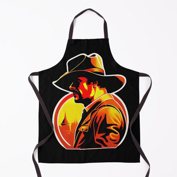 Item preview, cowboy illustration Sticker designed and sold by Uncommon Treasures.