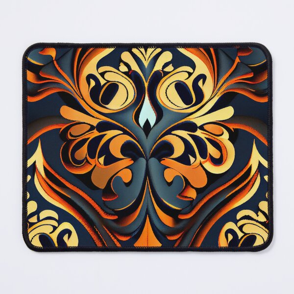 Item preview, Bright Dramatic Hollywood Regency Pattern Digital Painting designed and sold by CodeAndColors.