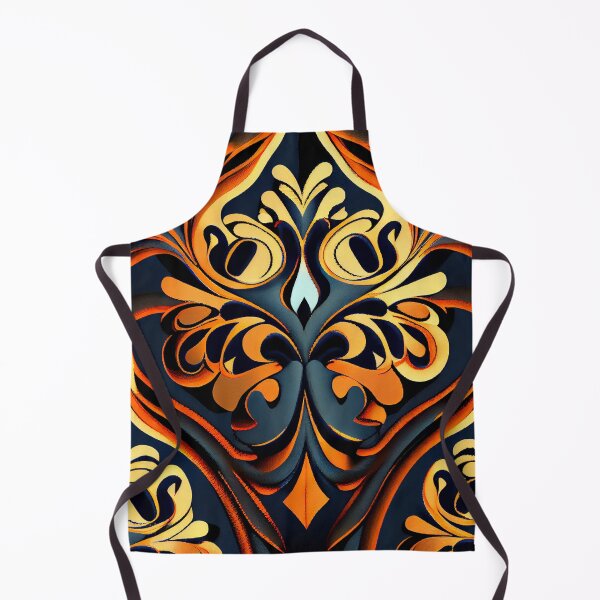 Item preview, Bright Dramatic Hollywood Regency Pattern Digital Painting designed and sold by CodeAndColors.
