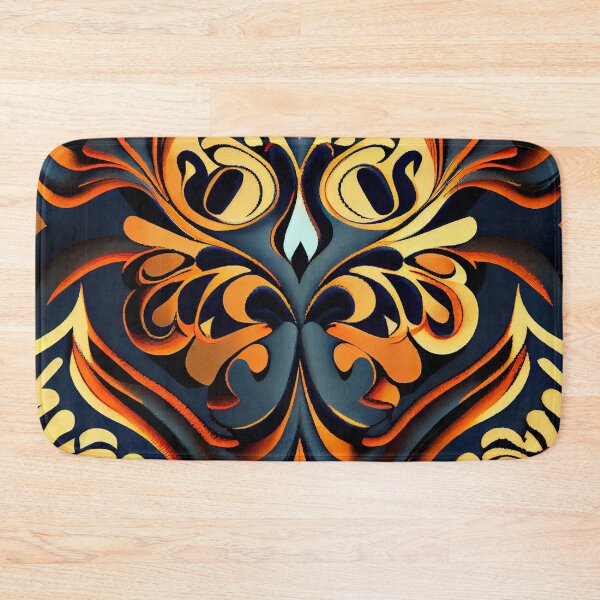 Item preview, Bright Dramatic Hollywood Regency Pattern Digital Painting designed and sold by CodeAndColors.