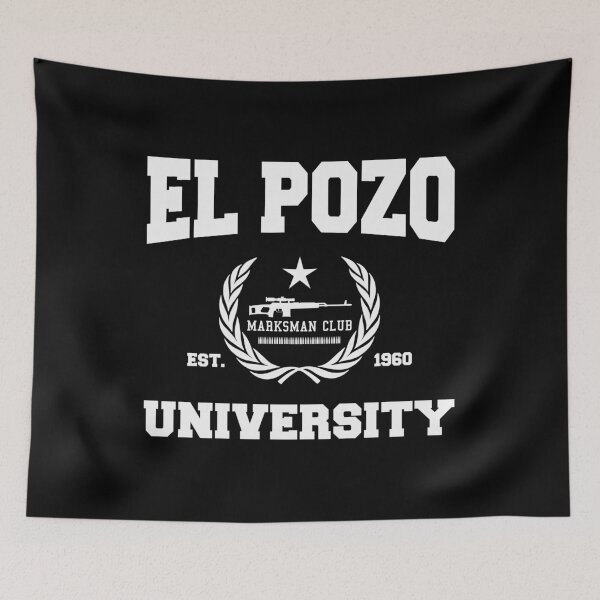 Item preview, El Pozo University Marksman Club PUBG designed and sold by Essenti4lgoods.