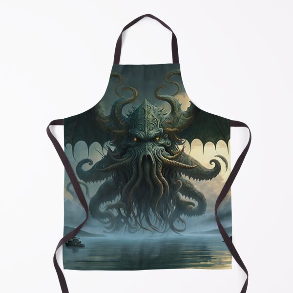Artikelvorschau, Cthulhu Over the Lake Painting #2 entworfen und verkauft von Artistic Pandas.