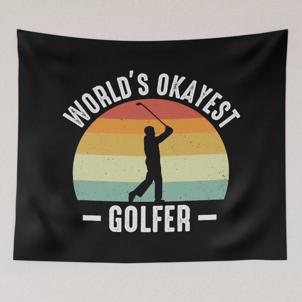 Item preview, World's Okayest Golfer designed and sold by FASHIONGALLERIA.