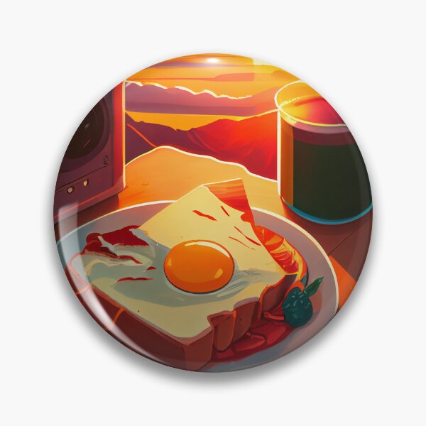 Artikelvorschau, Breakfast of Champions A Sunrise Jam Digital Painting entworfen und verkauft von CodeAndColors.