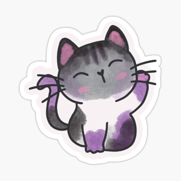 Item preview, Asexual cat designed and sold by SPENXER.