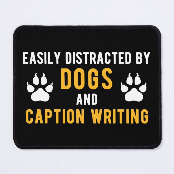 Item preview, Dog Lover Caption Writer designed and sold by NestaReign.
