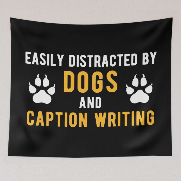 Item preview, Dog Lover Caption Writer designed and sold by NestaReign.