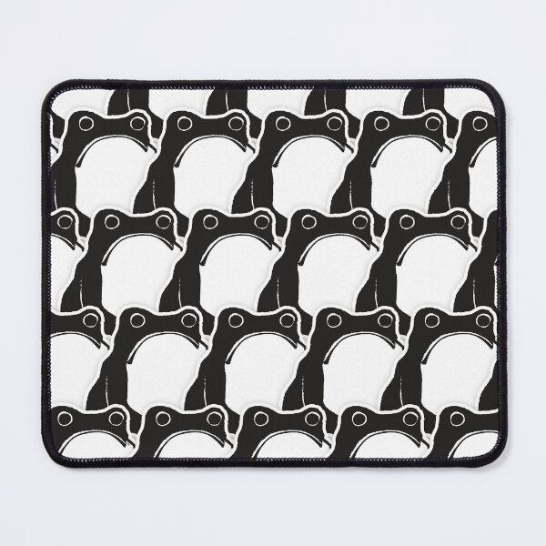 Item preview, Japanese Large Frogs Watercolor Pattern, Black designed and sold by MadfishDesigns.