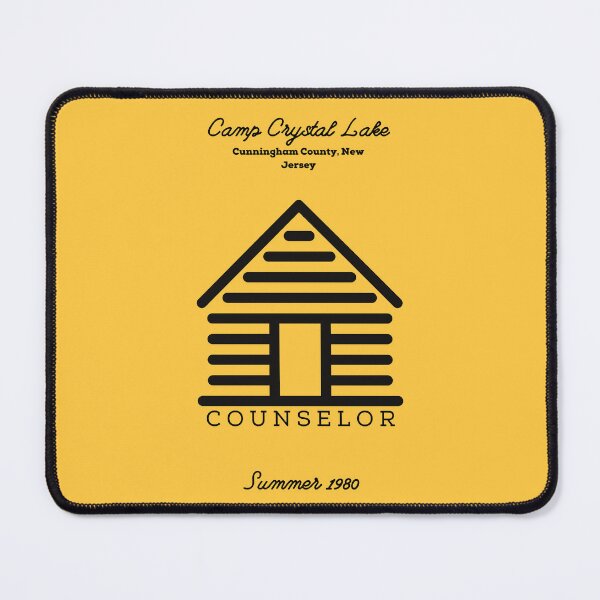 Aperçu de l'œuvre Conseiller du Camp Crystal Lake (NOIR) créée et vendue par DEDDesign.
