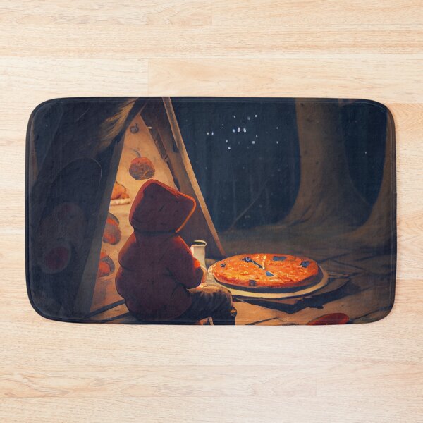 Item preview, Solitude and a Slumbering Snack Digital Painting designed and sold by CodeAndColors.