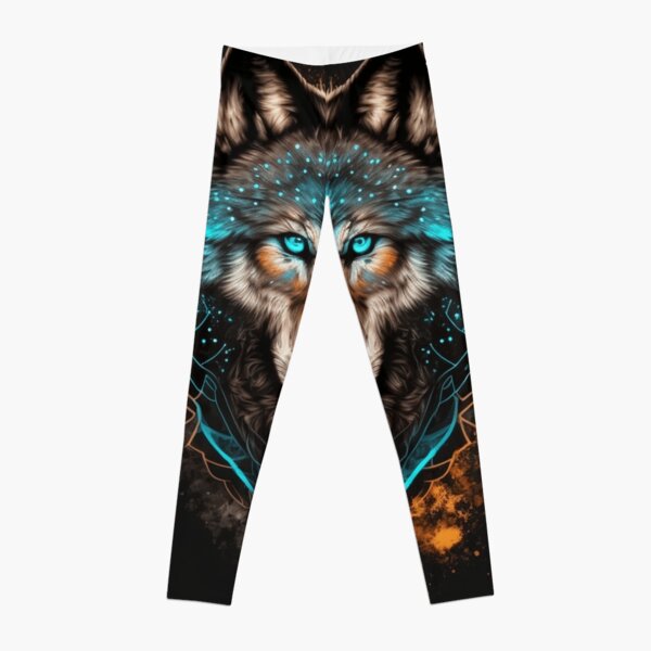 Mystical Wolf Leggings