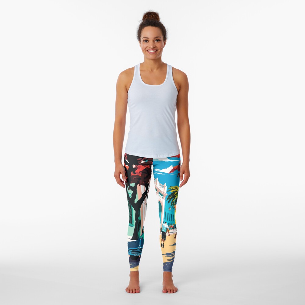 Item preview, Leggings designed and sold by AI-nspiration.