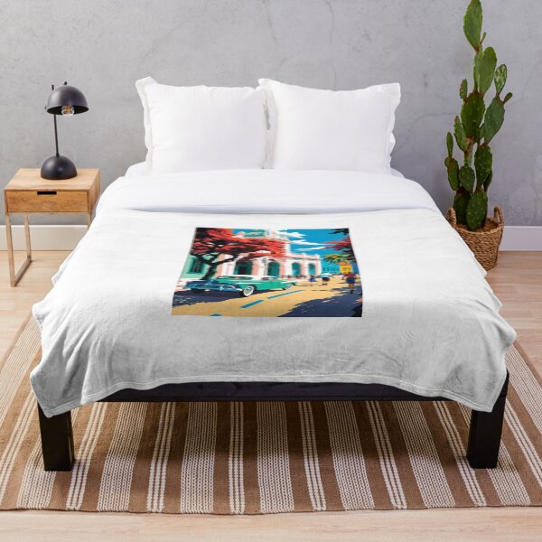Item preview, Havana - Colorful Streets designed and sold by AI Nspiration.