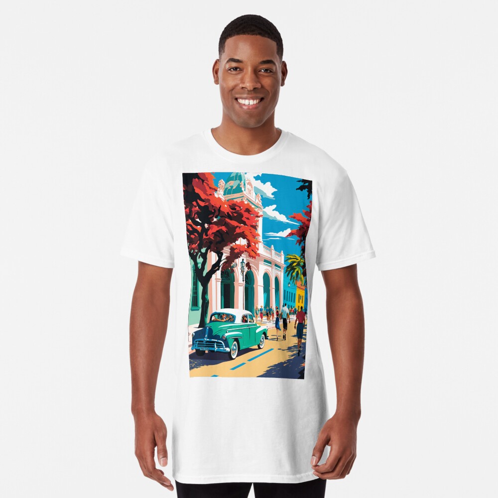Item preview, Long T-Shirt designed and sold by AI-nspiration.