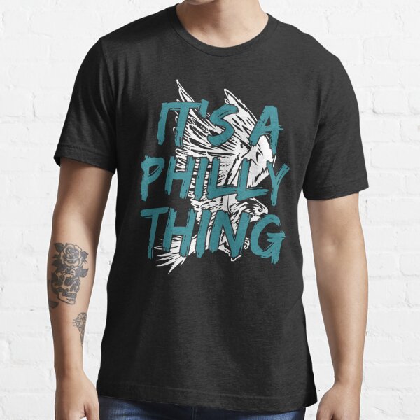 Men's New Era Black Philadelphia Eagles It's A Philly Thing T-Shirt