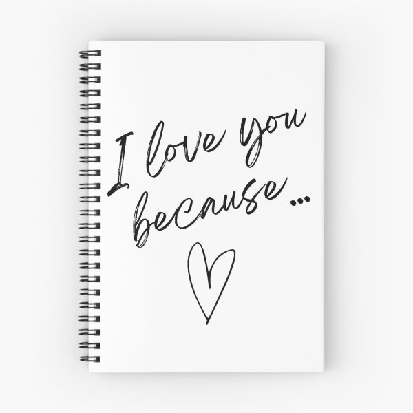 Item preview, I Love you because... designed and sold by susyrdesign.