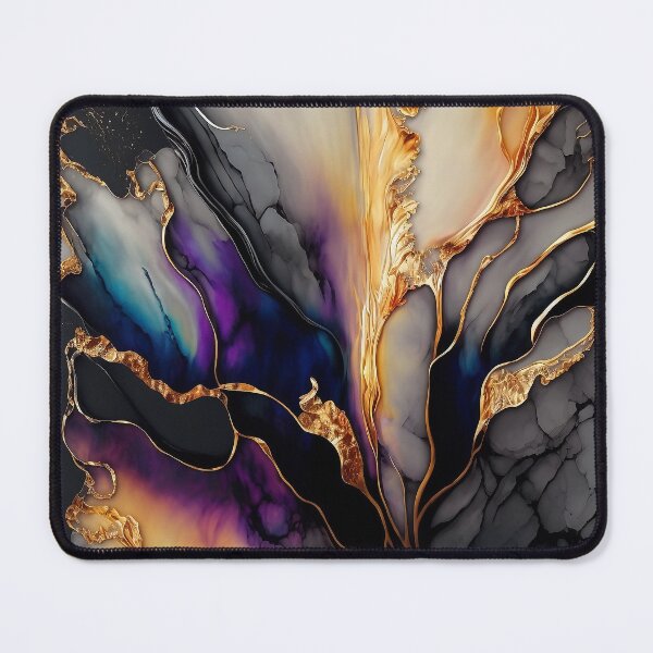 Item preview, Tulip Grace - Abstract Alcohol Ink Resin Art designed and sold by inkvestor.