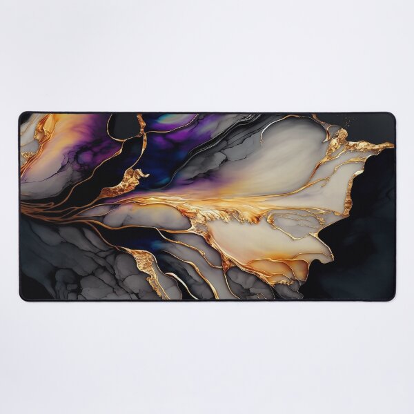 Item preview, Tulip Grace - Abstract Alcohol Ink Resin Art designed and sold by inkvestor.