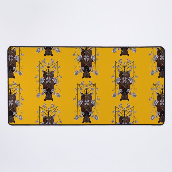 Item preview, Flying Fox With Peculiar Branches - Mustard designed and sold by Elisa Yinh Creative.