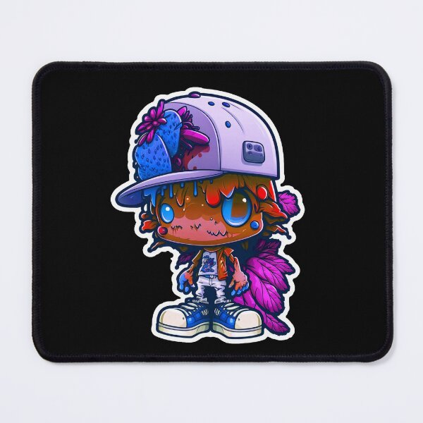 Item preview, Chibi Zombie halloween tae graffiti monster sticker designed and sold by FunArt4You.