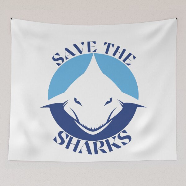 Item preview, Save the sharks designed and sold by addict2reading.