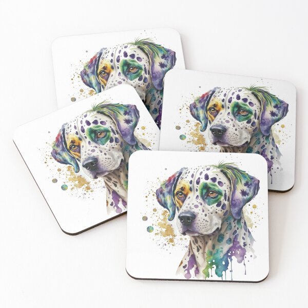 Item preview, Mardi Gras Dalmatian Dog designed and sold by timea.