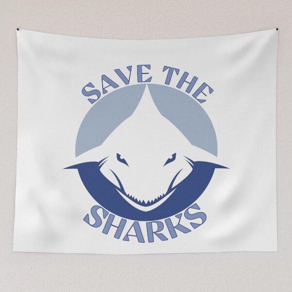 Item preview, Save the sharks designed and sold by addict2reading.