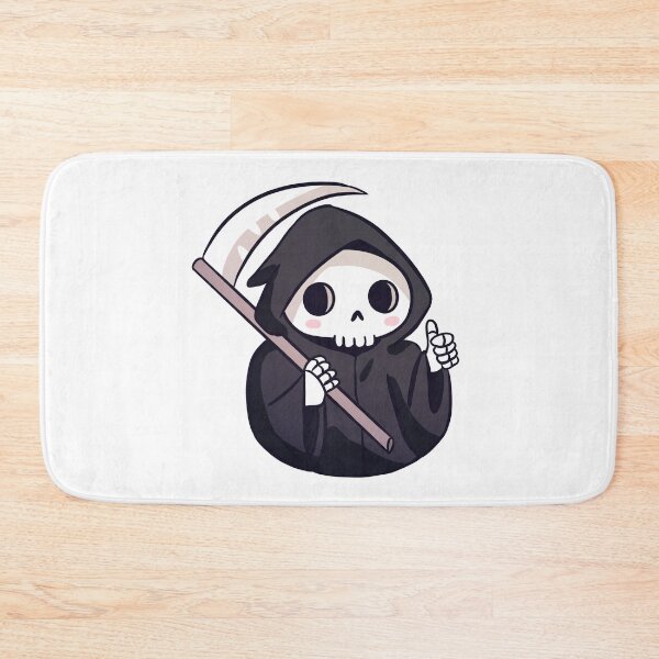 Item preview, Funny optimistic Grim Reaper thumb up  designed and sold by Yarafantasyart.